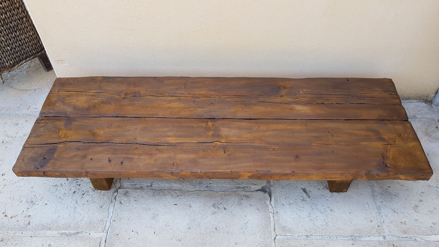 Table basse brutaliste
