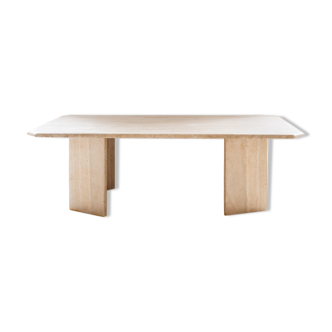 Table basse en travertin