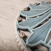 Unique Cast iron Victorian floor lamp art nouveau (converted gas light)