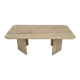 Italian travertine coffee table