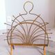 Brass magazine rack 60s