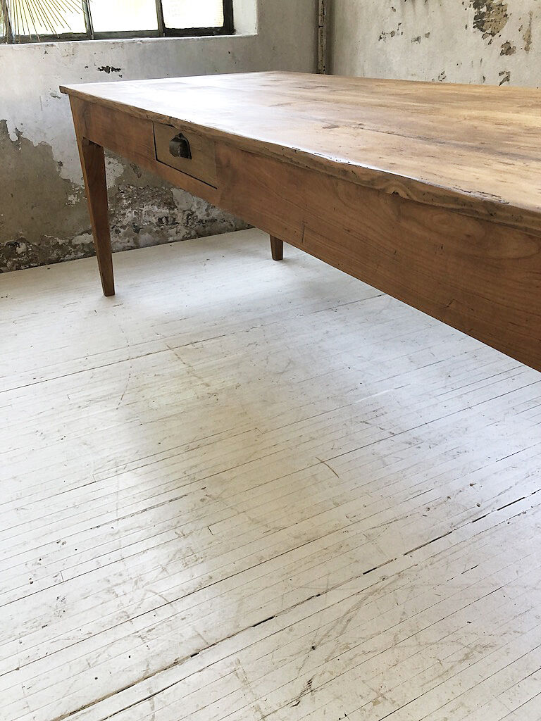 Oak farm table 2m20