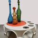 Vintage rotobar space age trolley Curver 'Orange accent'