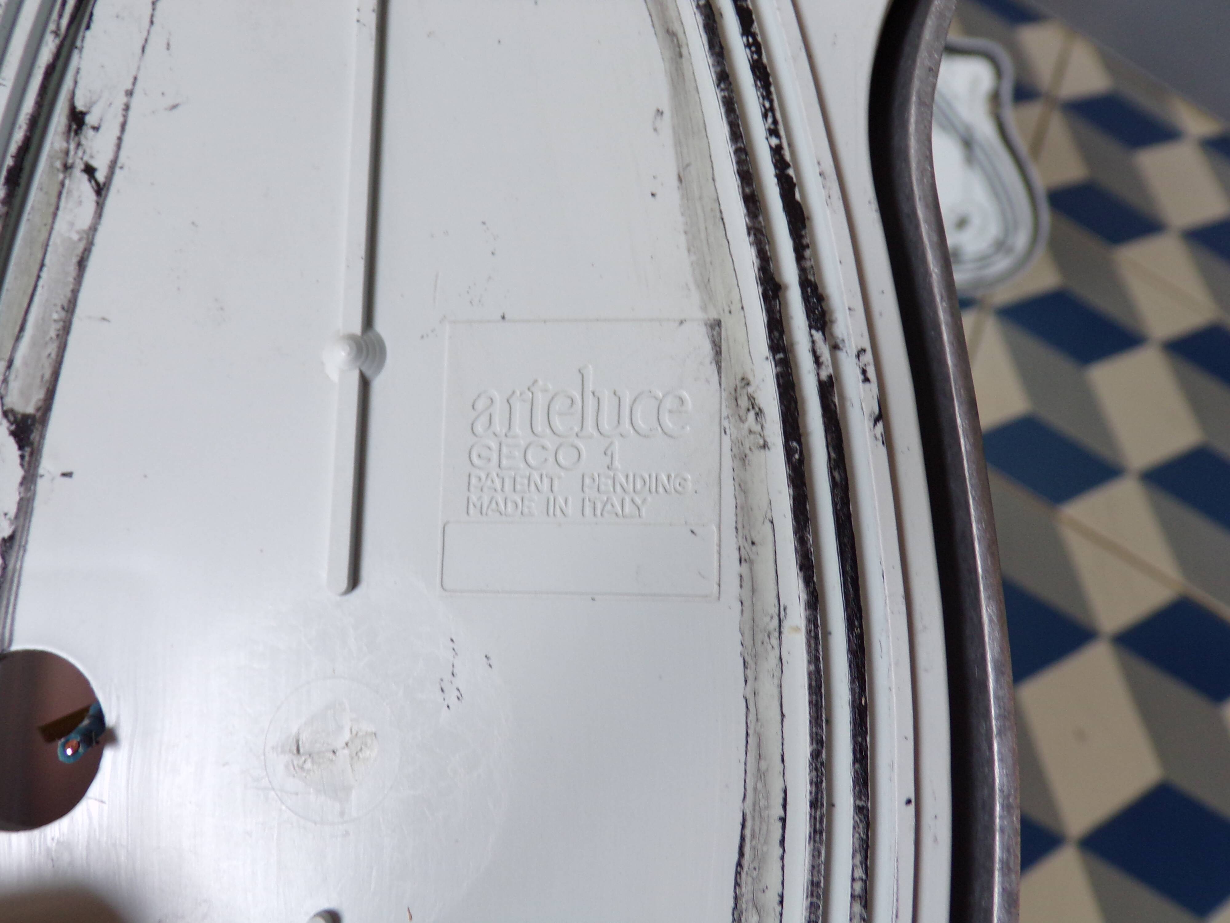 Pair of Arteluce Geco 1 wall lights