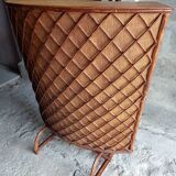 Vintage rattan bar