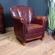 Fauteuil en cuir de mouton