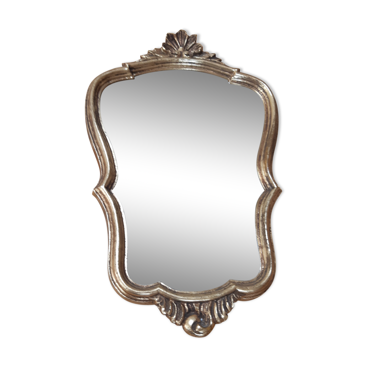 Golden mirror 29x37cm