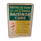 Advertising plate Raisinor