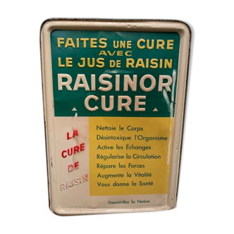 Advertising plate Raisinor