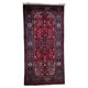 Handmade vintage Persian Malayer rug 166cm x 324cm, 1960s