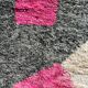 Tapis Berbère marocain authentique Mrirt 210x310 cm - Tapis en laine tissé à la main, moelleux et coloré