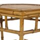 Vintage Set of 3 Bamboo and Rattan Side Tables / Nesting Tables – Boho Styl