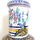 Vase earthenware of Desvres 49cm