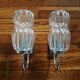 Rigodon glass sconces 1970