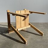 Piet hein eek / chaise en chêne massif / wehkamp / pays-bas 2013
