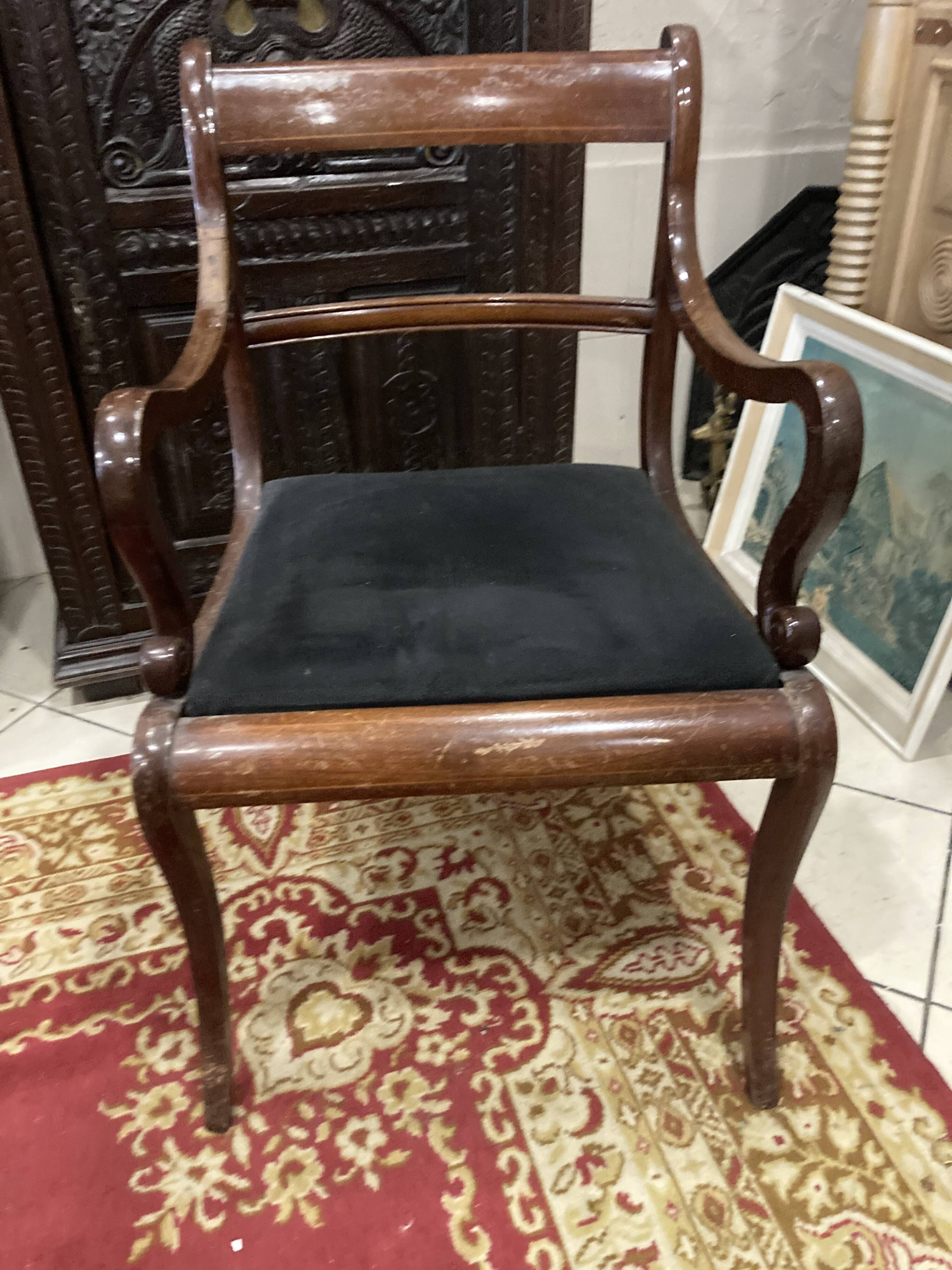 Antique armchair