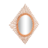 Rotin mirror  45x59cm