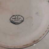 Iron earth tureen ec Salins, Louis XVI garlands