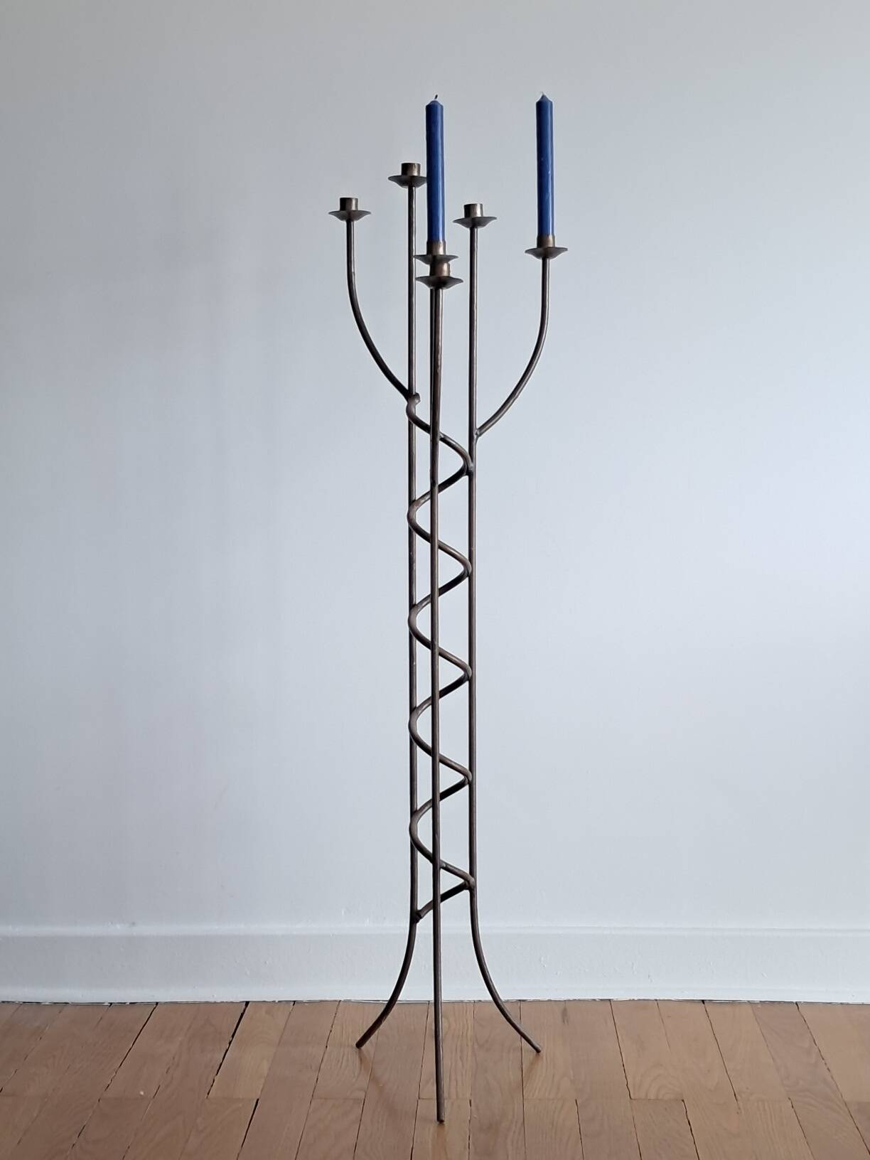 Grand Brutalist Candelabrum – Germany – 1970s