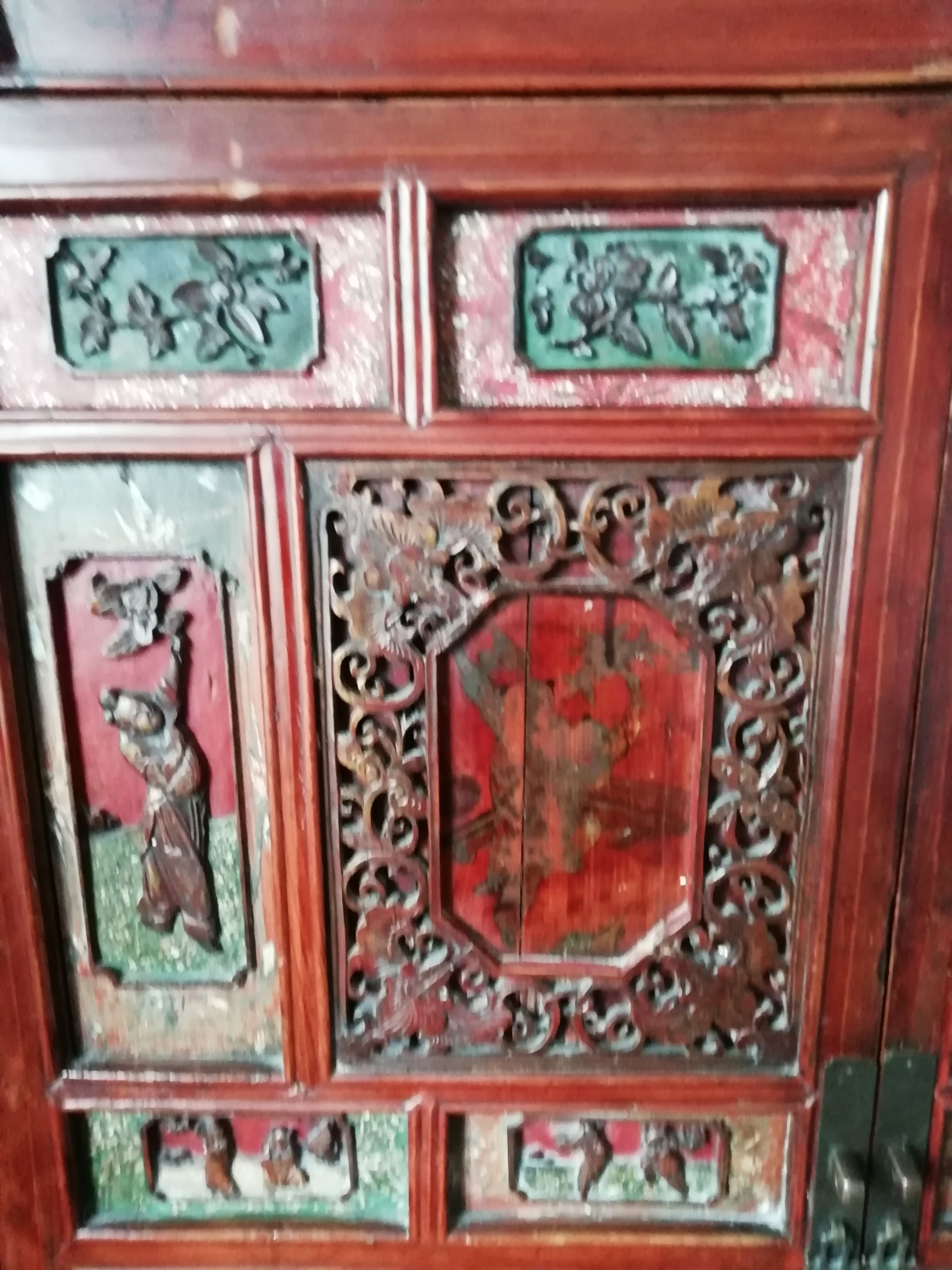 Antique Chinese wardrobe