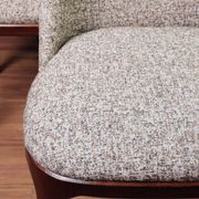 Ensemble de 6 chaises de salle à manger couleur sucre brun granola