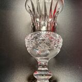 Sèvres crystal vase - signed on the base - 25.5 cm