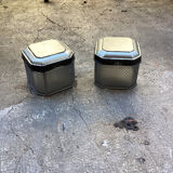 Pair of designer office storage boxes