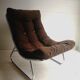 Retro Vintage Mid Century Peter Hoyte Chrome Sling Lounge Chair