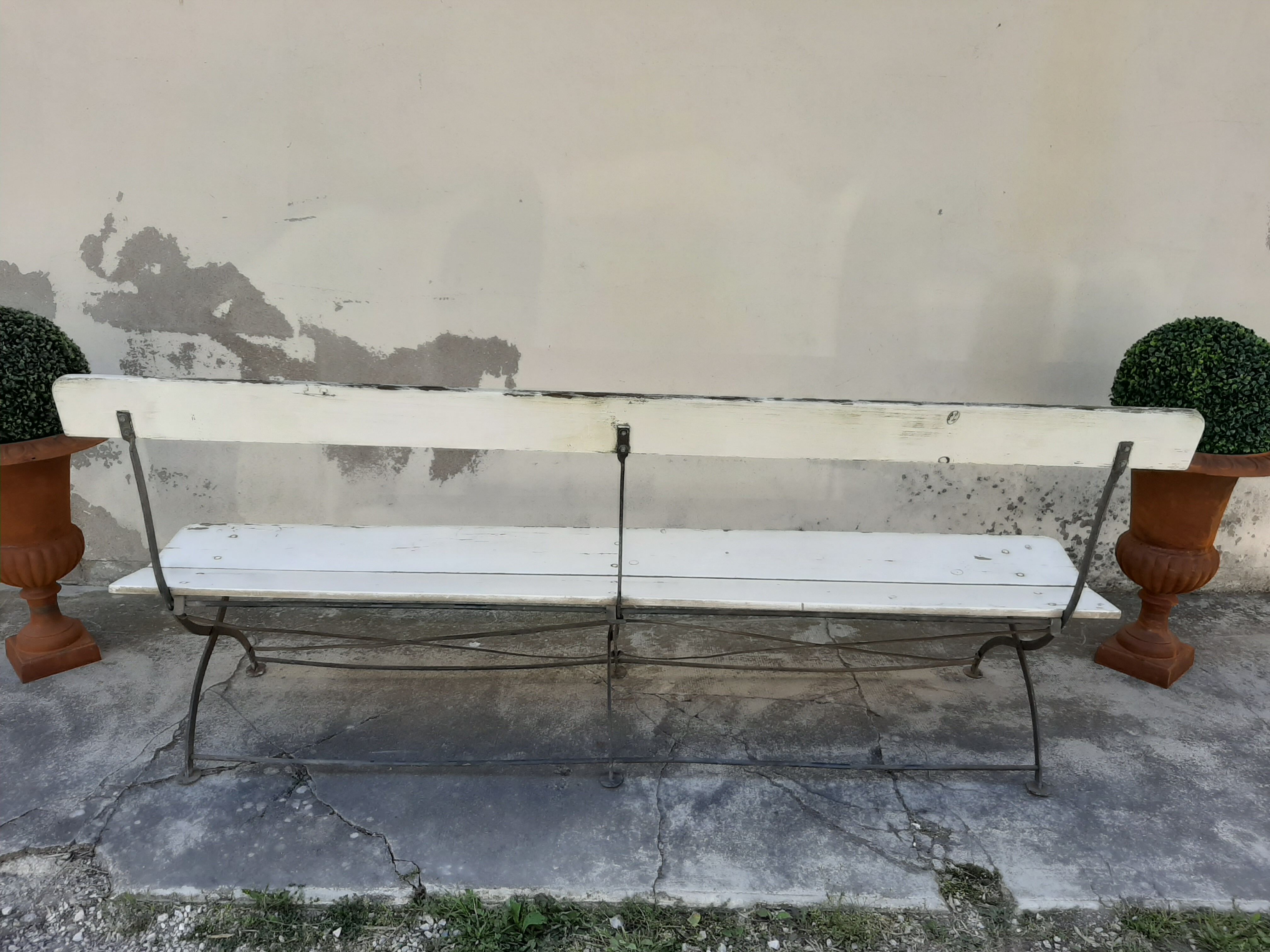 Large folding garden bench 1900 - 2m