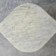 Postmodern coffee table cat's eye white Carrara marble Roche Bobois style