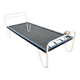Boarding bed, Jacques Hitier, tubular metal, vintage, 1950s