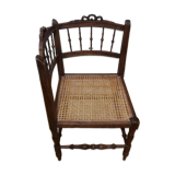Corner chair canus Louis XV style