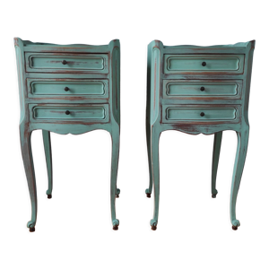 Paire de tables de chevet