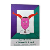 Affiche polonaise originale Czlowiek