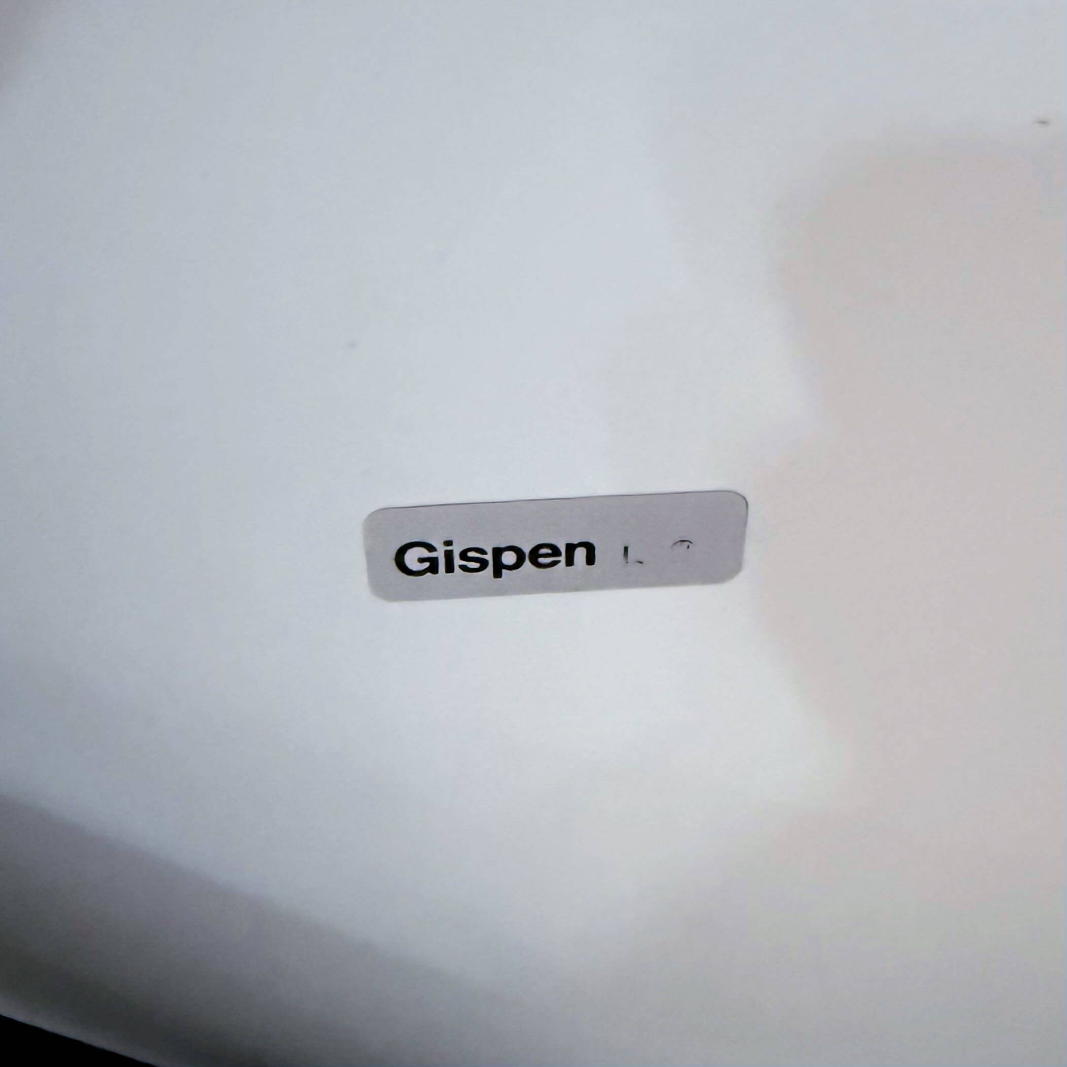 Round model 3696 coffee table by Gispen, 1970s – white melamine top and chrome base