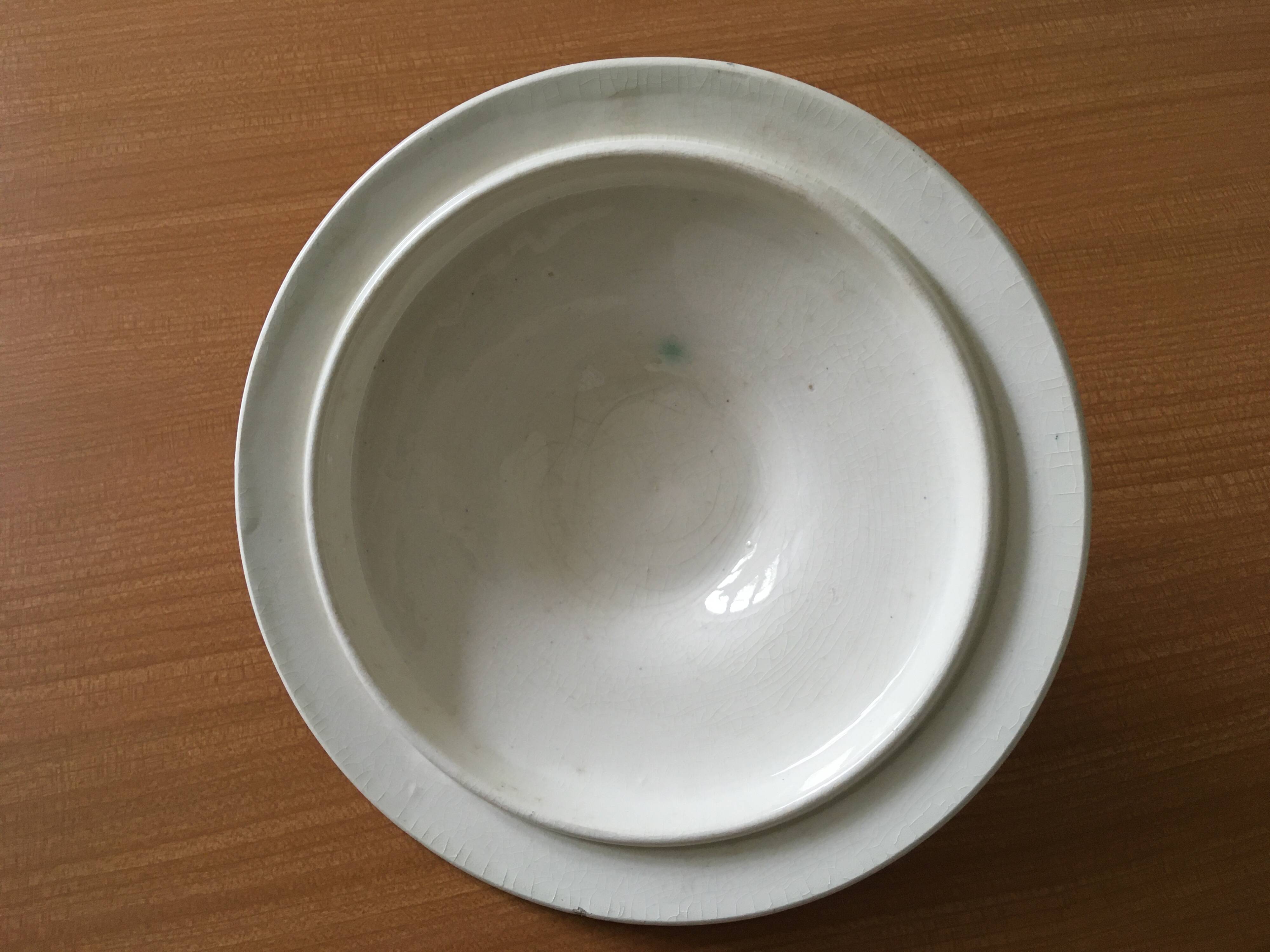 Soup tureen 1900 Ironstone Choisy-le-Roi
