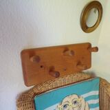 Coat rack with five hooks Pierre Gautier-Delaye