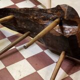 Wooden coffee table