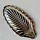 Vintage 70's shell stainless steel tray
