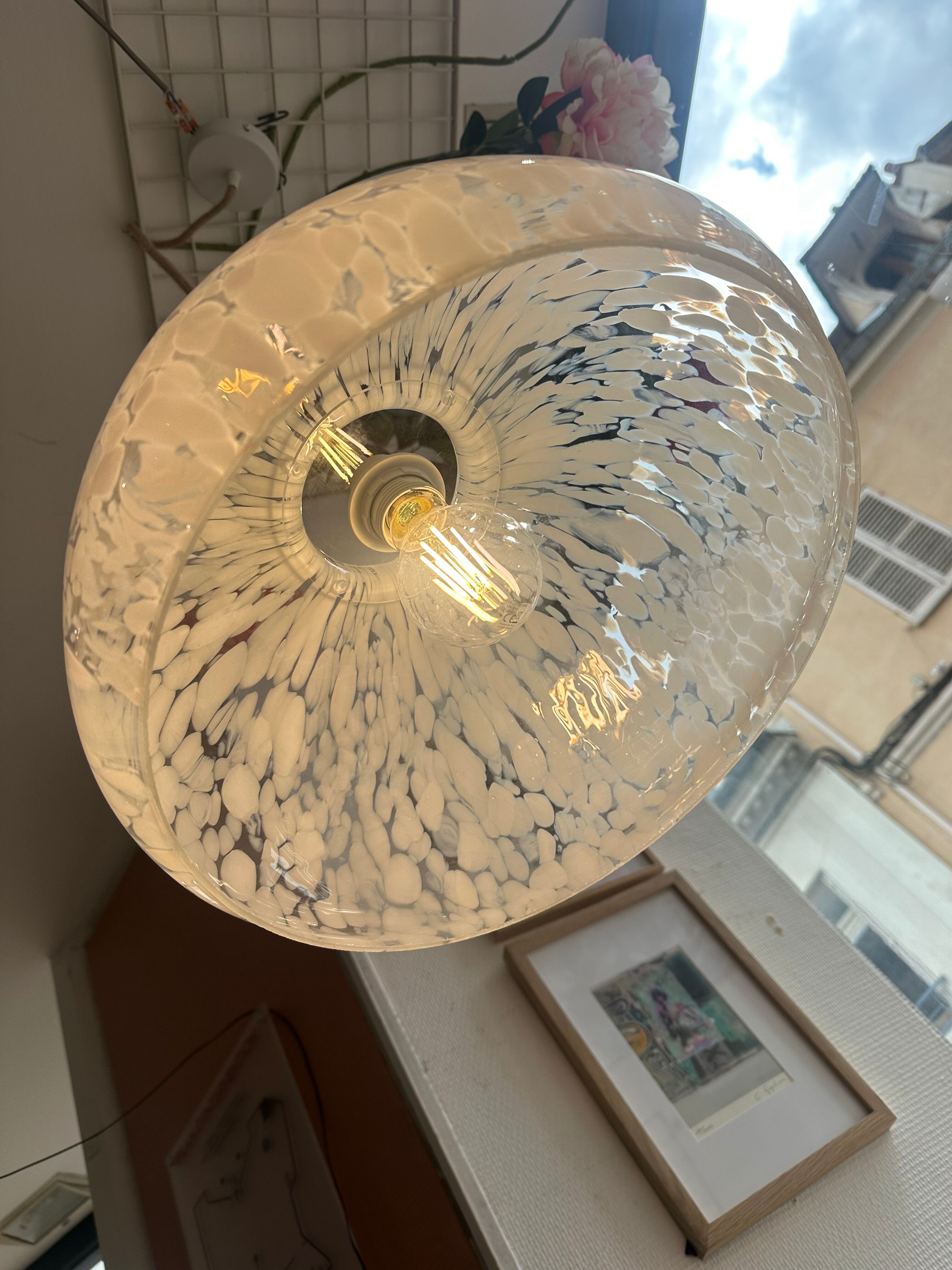 Murano vintage pendant light