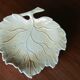 Extra Large Ceramic Leaf Dish