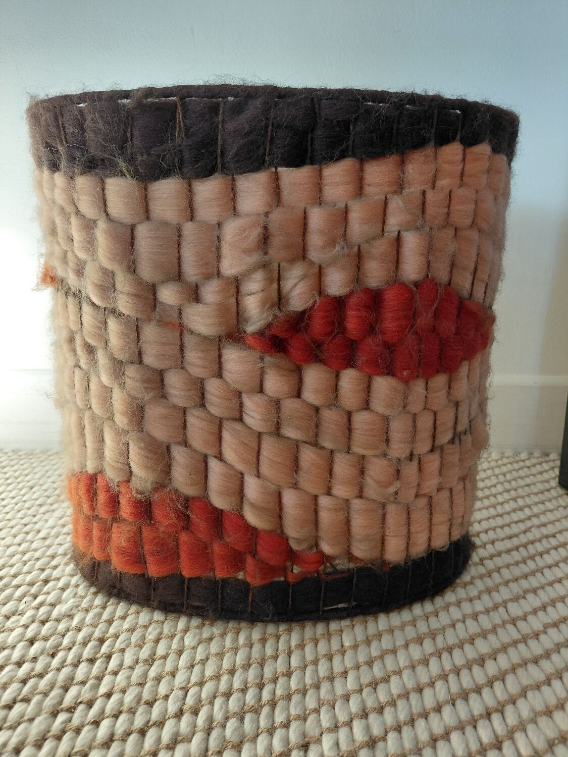 Macramé lampshade 1970