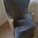 Paire de fauteuils Bergère tonneau sculpturale