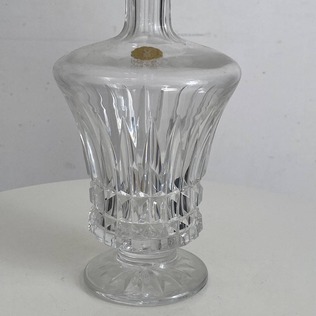 Vintage crystal carafe