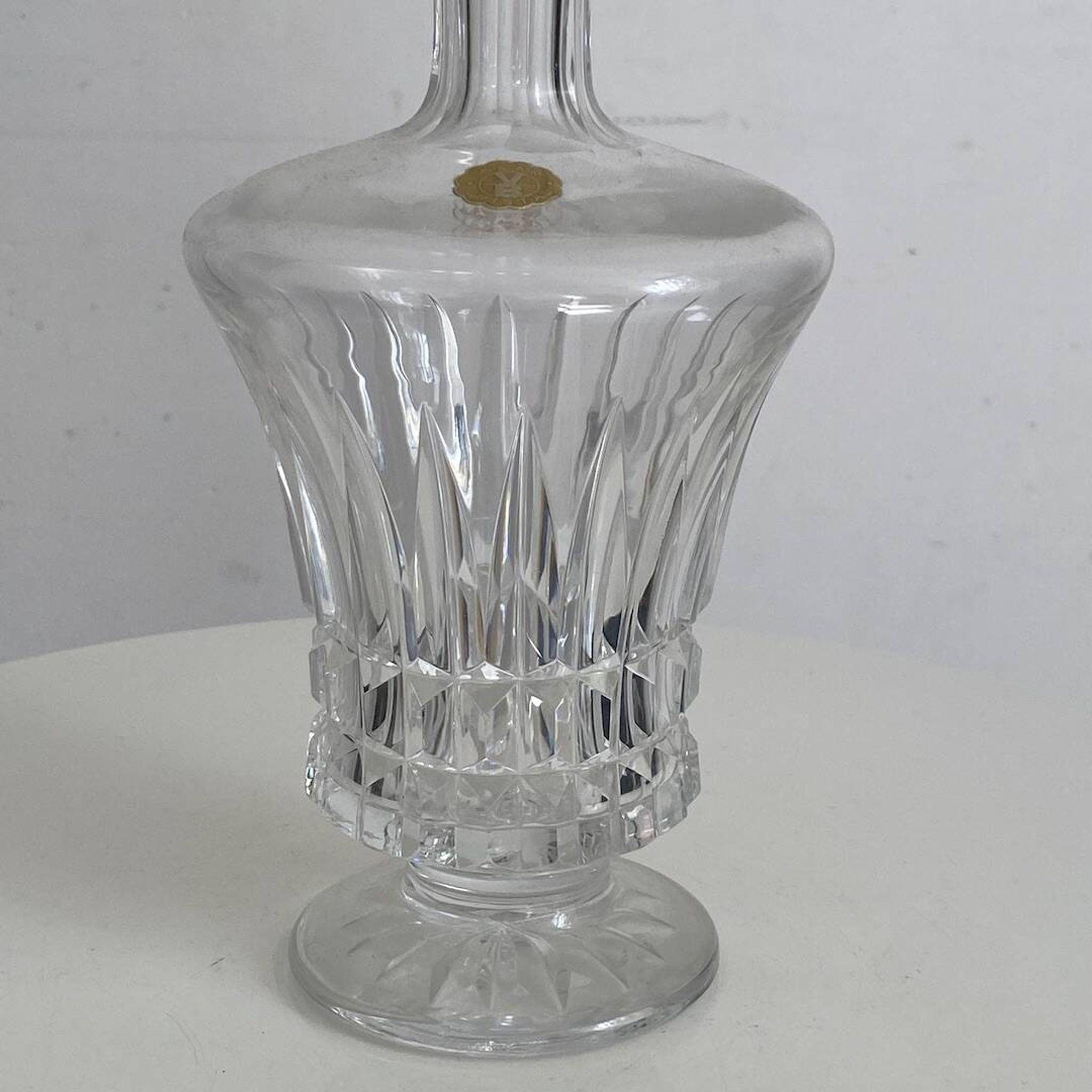 Carafe en cristal vintage