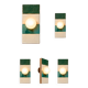 Ceramic zellige wall light