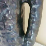 Glazed ceramic pitcher, design from the 50s/60s, signed "La Poterie Perigordine"