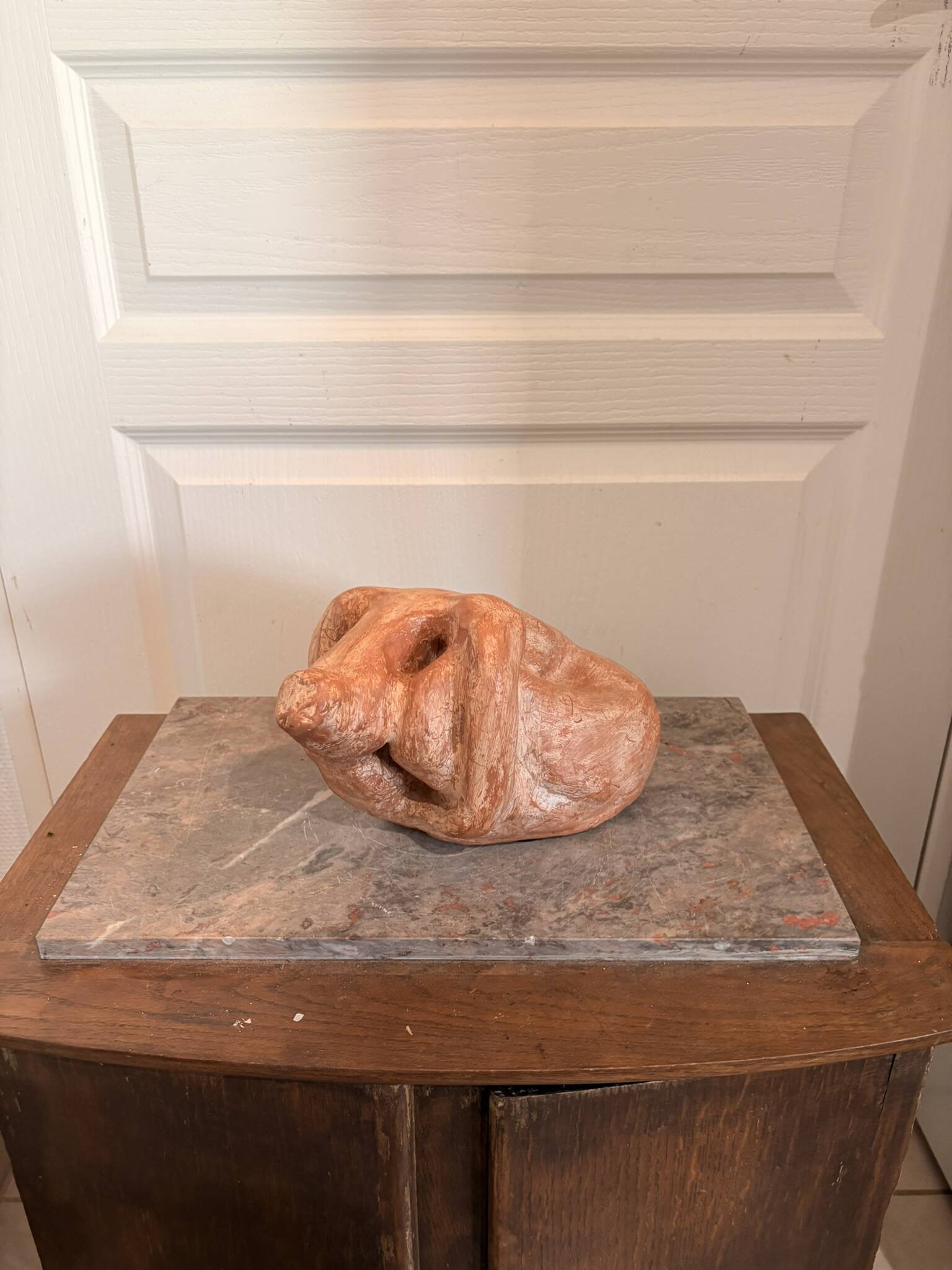 Sculpture Terracotta Statue Abstract Modern Female Nude