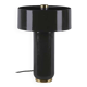 Lampe metal émaillé noir