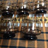 5 verres vintage